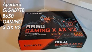 Apertura GIGABYTE B650 GAMING X AX V2 [upl. by Yllime]