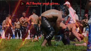 672Elmalı Yağlı Güreş ALT Boylar Güreşleri [upl. by Netsruk]