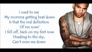 Chris Brown  Champion Verse Lyrics Video [upl. by Hashimoto]