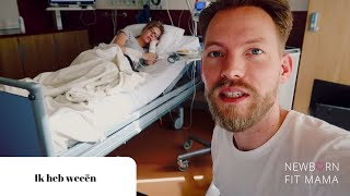 30 weken zwanger Met weeën opgenomen in het ziekenhuis VLOG11 Newborn Fit Mama [upl. by Enytsirhc30]