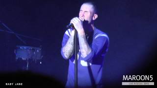 MAROON 5  She Will be Loved  Live in SEOUL 2015 0909 [upl. by Roumell]