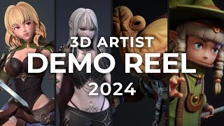 Show Reel 2024  3D Artist [upl. by Job]