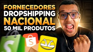 Top 3 Fornecedores de Dropshipping Nacional 50 Mil Produtos [upl. by Weider262]