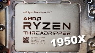 AMD Threadripper 1950X Benchmark and gaming CPUPerformance [upl. by Chaunce]