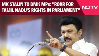 MK Stalin To DMK MPs quotRoar For Tamil Nadus Rights In Parliamentquot [upl. by Loredana651]