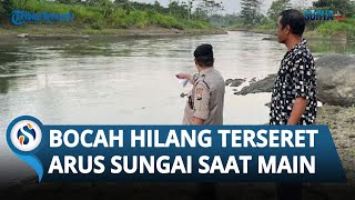 Main Bersama 3 Temannya Bocah Perempuan di Buntaran Tulungagung Hilang Terseret Arus Sungai Brantas [upl. by Akenahs]