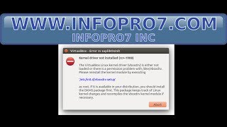 Virtual Box virtualbox kernel driver not installed rc1908 SOLUCIONADO [upl. by Albright378]