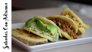 4 tipos de Arepa rellena  Sabados Con Adriana [upl. by Victoir]