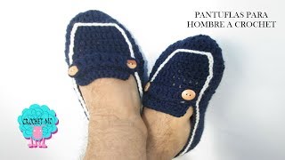 Tutorial pantuflas hombre [upl. by Ijan489]