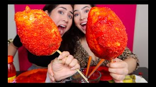 Flamin Hot Cheetos Mango Mukbang [upl. by Kirsten]