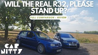 Volkswagen Golf R32 MK4 vs Volkswagen Golf R32 MK5  Brothers in Arms [upl. by Cathyleen]