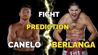 SAUL CANELO ALVAREZ VS EDGAR BERLANGA  FIGHT PREDICTION [upl. by Marmion]