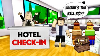 Running A HOTEL In My House Roblox Brookhaven [upl. by Harolda]