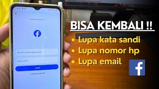 Cara Mengembalikan Akun Facebook yang Lupa Kata Sandi Email dan No HP [upl. by Ancell160]