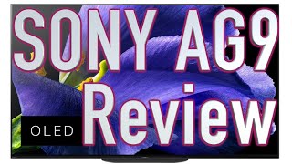 Sony BRAVIA AG9 A9G OLED TV Review [upl. by Joline]