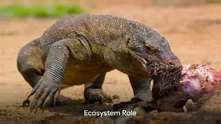 Komodo Dragon  Fun Facts [upl. by Lerraj]