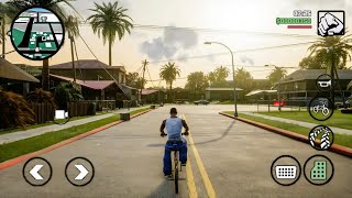 GTA SAN ANDREAS DEFINITIVE EDITION MOBILE GAMEPLAY ANDROID [upl. by Zrike]