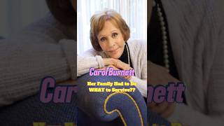 Carol Burnett’s Poor Childhood during the Great Depression carolburnett [upl. by Eugeniusz]