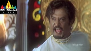 Chandramukhi Telugu Movie Part 1314  Rajinikanth Jyothika Nayanatara  Sri Balaji Video [upl. by Enyawal911]