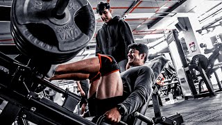 RAW Leg Workout  Strength vs Hypertrophy Training Caffeine amp More [upl. by Atarman]