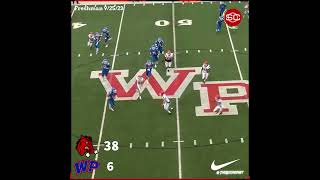 2023 🏈 Steubenville Big Red Freshman Football 🆚 Wheeling Park  Highlights [upl. by Arrad896]