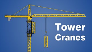 How Tower Cranes Build Themselves [upl. by Layol]