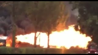 Varnar för gasbilars explosionsrisk  Nyheterna TV4 [upl. by Katzen]