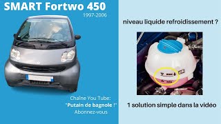 Smart Fortwo 450 niveau liquide de refroidissement [upl. by Newol]