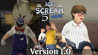 Ice Scream 5 Version 10 Full Gameplay [upl. by Nemrac]