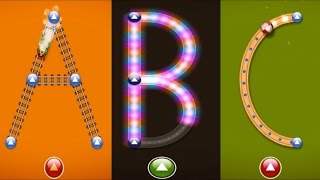 Sing ABC and Learn to write Letter from A to Z  How To writing Alphabet Game  LetterSchool 12 [upl. by Nemajneb212]