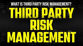 What is Third Party Risk Management  TPRM Example Explanation [upl. by Arlon]