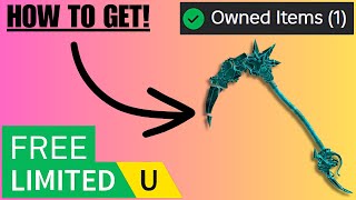 SUCCESS Free Korblox Scythe UGC Limited 1000 Stock [upl. by Corsiglia]