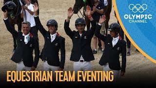 France takes Equestrian Team Eventing gold [upl. by Alisun]