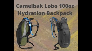 CAMELBAK LOBO 100 oz HYDRATION BACKPACK Review [upl. by Peedsaj]