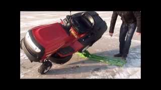 Mower Lift v2 snow [upl. by Netsoj]