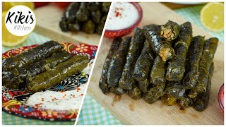 Rezept Sarma  Gefüllte Weintraubenblätter  Warak Enab Rezept  Weinblätter türkische Art [upl. by Eiralih]