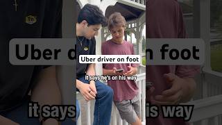 Uber driver on foot [upl. by Amary]