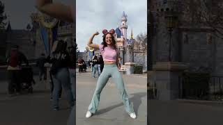 SURFACE PRESSURE AT DISNEYLAND  Encanto Tiktok Dance ft Luisa Madrigal [upl. by Llerrut499]