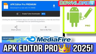 CHEGOU🔥😱 NOVA ATUALIZAÇÃO DO APK EDITOR PREMIUM 2025 SEM ENCURTADOR [upl. by Nit]