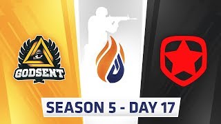 ECS Season 5 Day 17  Godsent vs Gambit  Cobblestone [upl. by Llerehc]