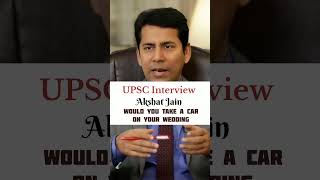 UPSC Interview  Akshat Jain Allindia rank 2 🔥youtubeshortsshortvideoshorts upscupscinterview [upl. by Ehcar]