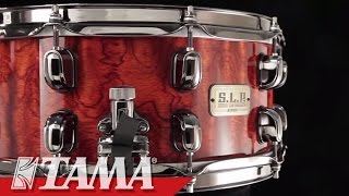 TAMA SLP GBubinga Snare Drum [upl. by Eimaj]