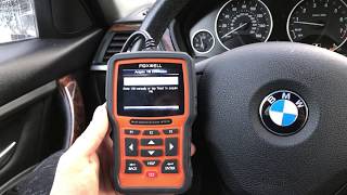 FOXWELL NT510 multisystem scanner  Register BMW Battery  BMW battery registration [upl. by Clements]