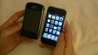 BlackBerry Storm vs Bold vs iPhone 3G Comparison [upl. by Salli430]