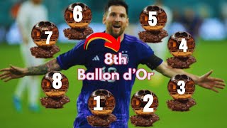 2023 Ballon dOr Votes Revealed Messis 8th Win [upl. by Man203]