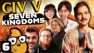 A CIVilized Game  Civ V Seven Kingdoms Episode 6 [upl. by Leeban]