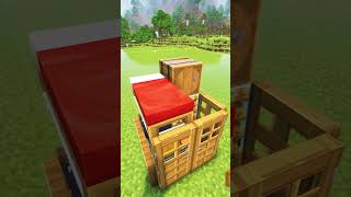 Minecraft Smallest Survival House🏠 shorts [upl. by April612]