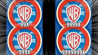 Warner Bros Pictures Intro Logo Getting 999999X Speed [upl. by Vale]