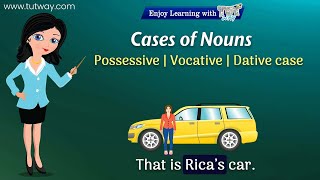 Nouns  Cases of NounPronoun  Possessive case Vocative case Dative case  English Grammar [upl. by Wulfe]