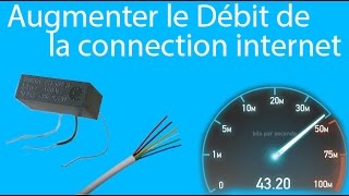 Augmentez le débit et la stabilité de votre connection ADSL12 [upl. by Grochow]